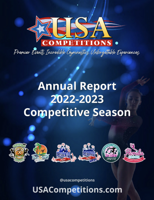 USA Competitions Annual Report Cover 2023